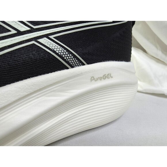 Asics Size 16 Extra Wide 4E Mens Gel Nimbus 27 Black Lake Gray Lace Sneakers NEW - Picture 16 of 16